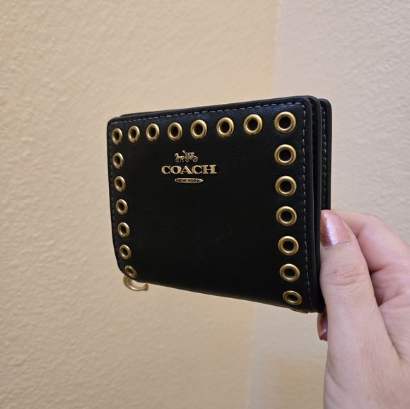 Coach Snap Wallet With Grommets - Picture 14 of 15